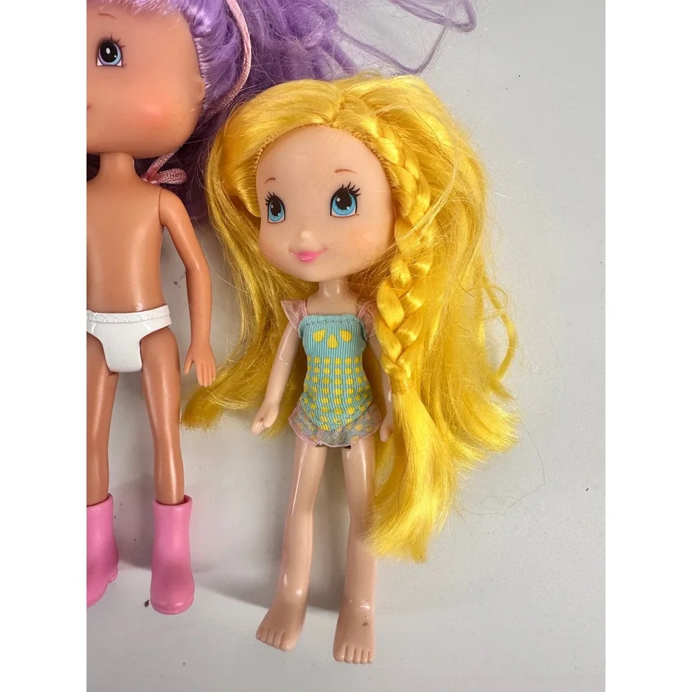 Strawberry‎ Shortcake Friends Doll Lot of 5 Playmates 2000s 6 inch Figures